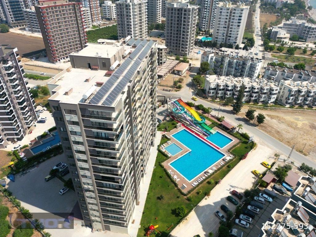 LİPARİS SUNFLOWERS 3 7/24 DENİZ MANZARALI 1+1 EŞYALI GENİŞ DAİRE