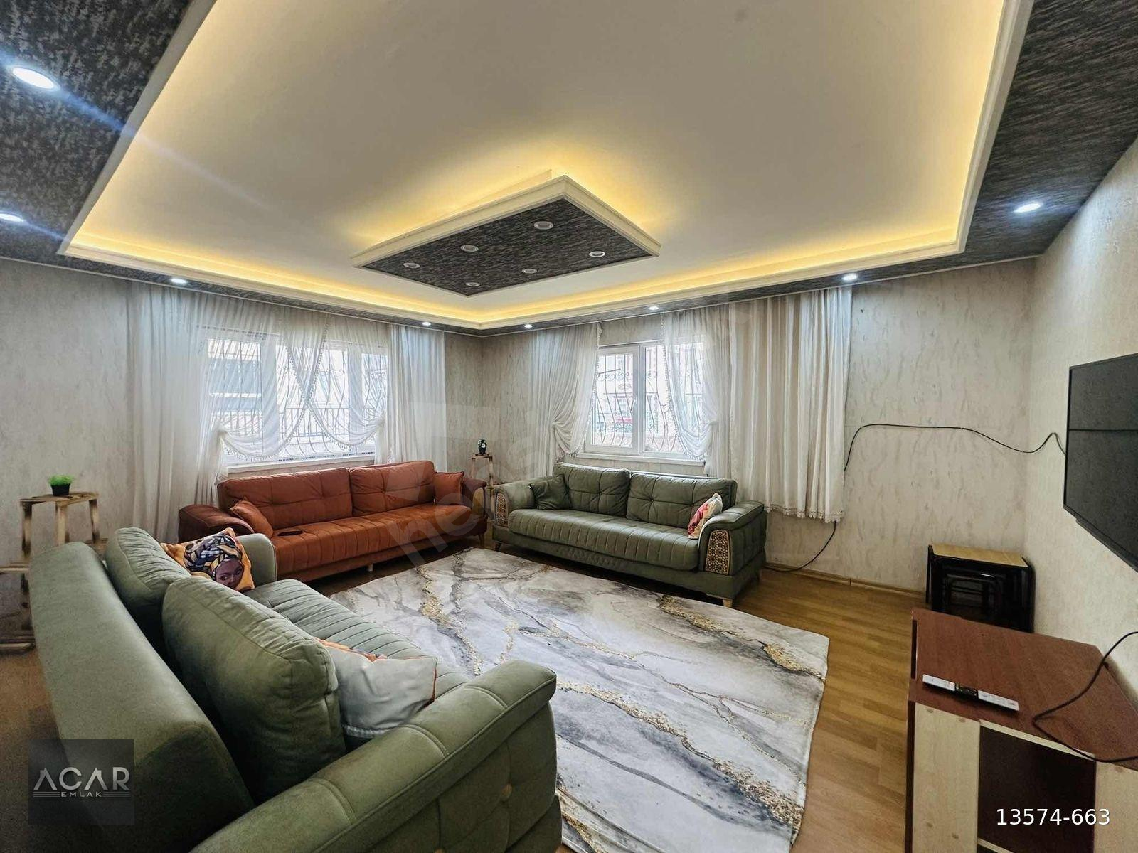 **ACAREMLAK**3+1 LÜKS EŞYALAR İLE DONANIMLI KİRALIK MERKEZDE **