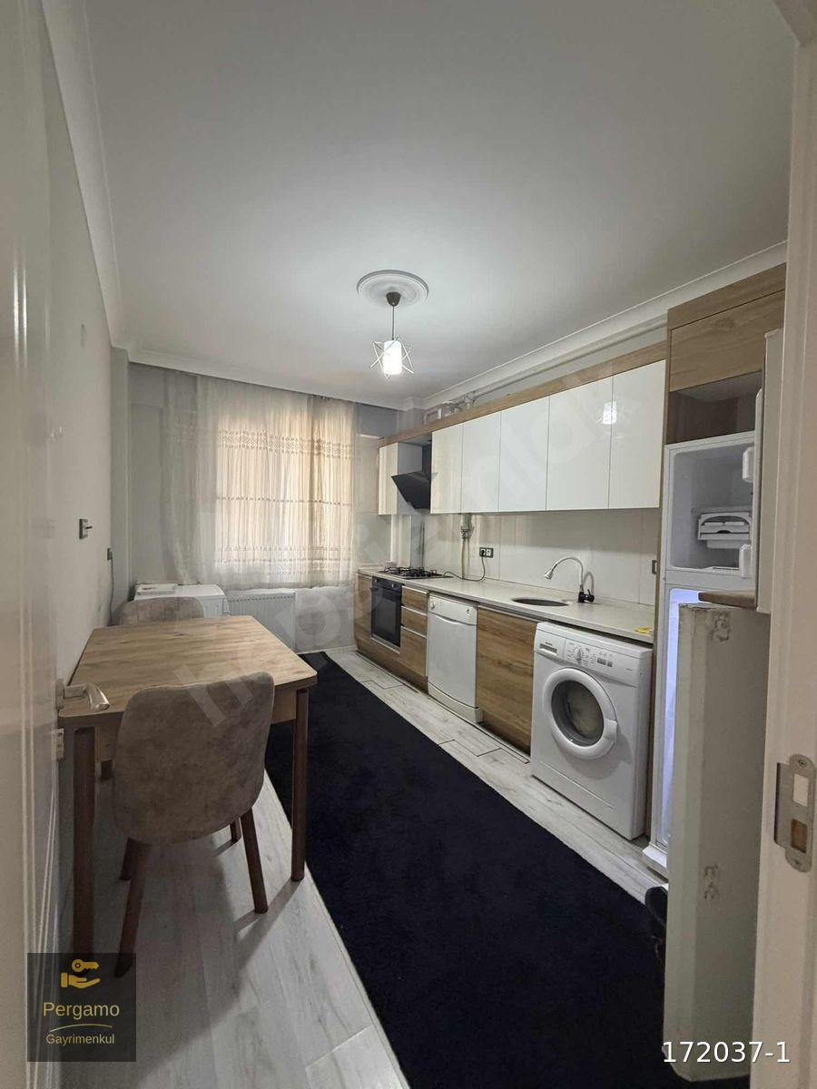 Bergama Fatih de eşyalı kiralık 1+1 daire