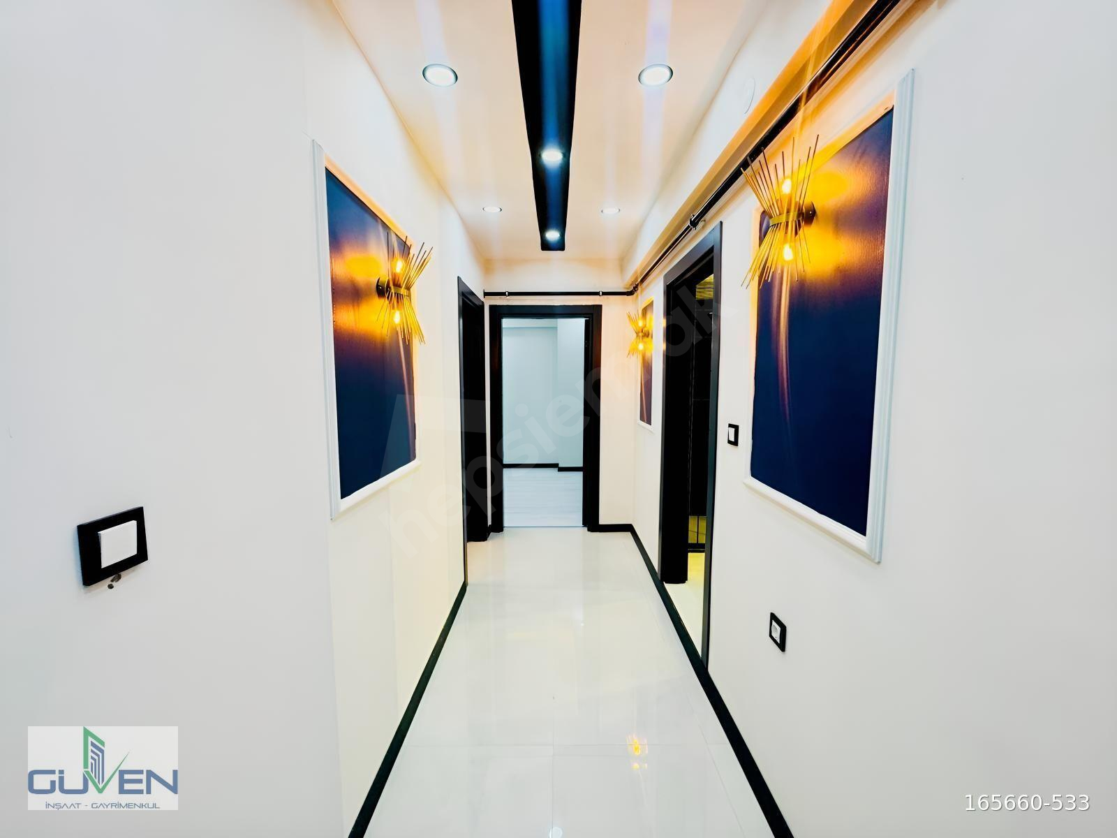 GÜVEN'DEN KAPAKLIDA EBV.BANYOLU KAPALI OTOPARKLI GENİŞ 2+1 DAİRE
