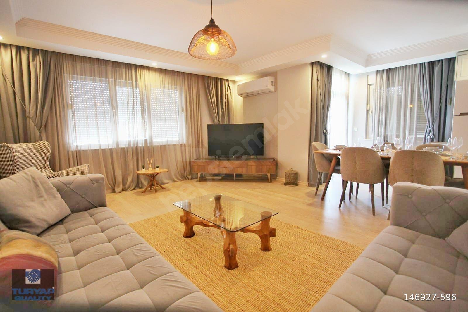 Lara Barınaklar da Kiralık Lüks Mobilyalı 3+1 Dubleks Daire