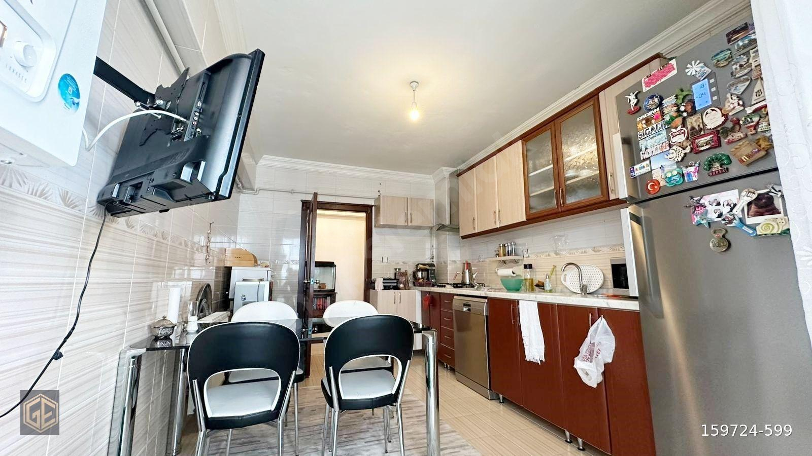 CD. ÜSTÜNDE FULL+FULL YAPILI %80KREDİ İMK 125m²SATILIK 3+1 DAİRE
