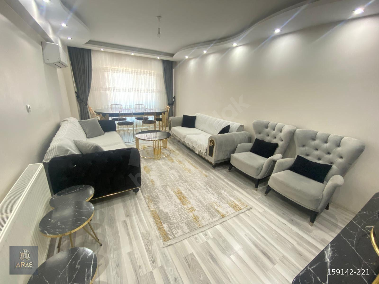 Aras yapı'dan muradiye cadde yanı 3+1 eşyalı kiralık daire
