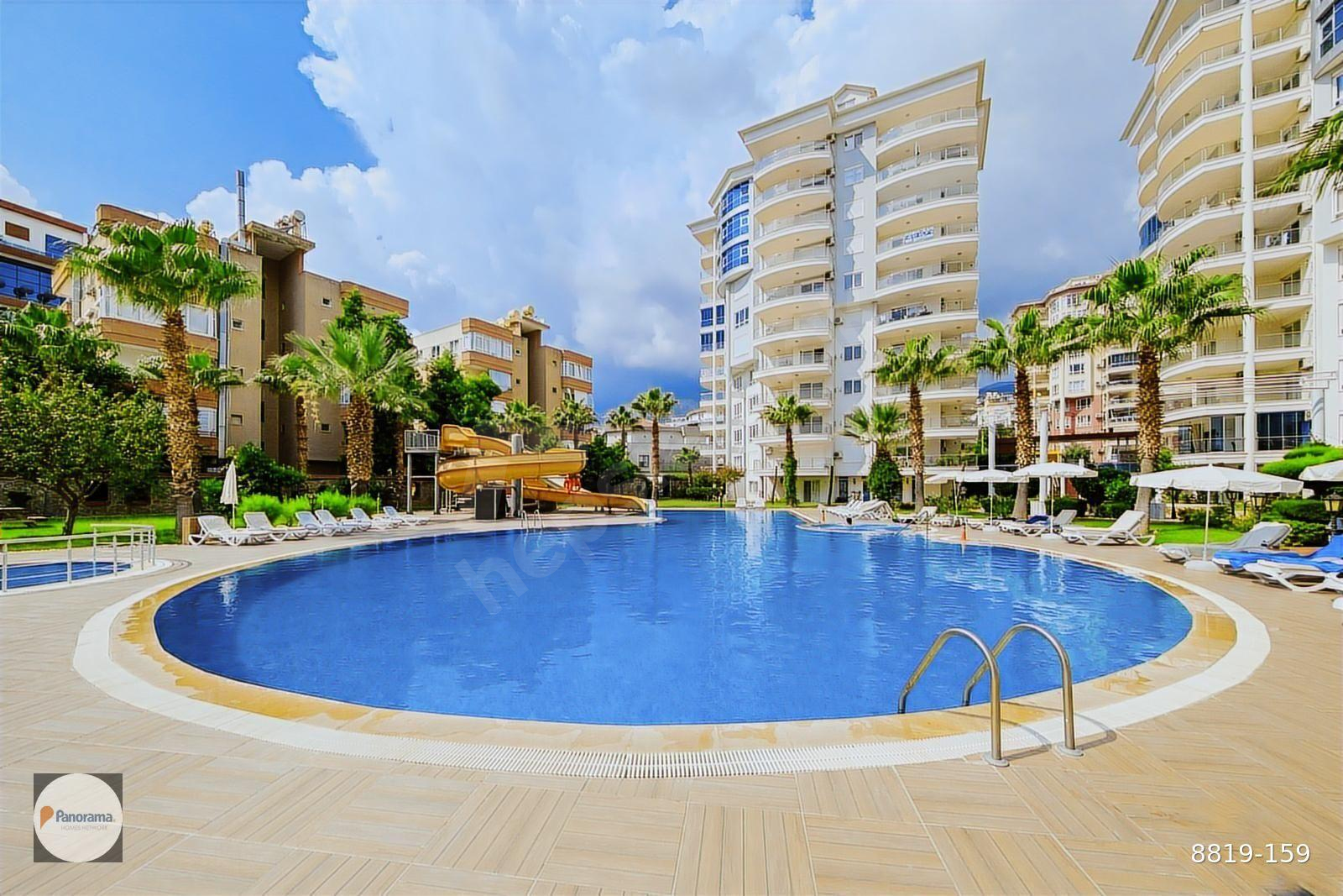 ALANYA CİKCİLLİ ALCON TAYA RESORT'TE SATILIK 2+1 EŞYALI DAİRE