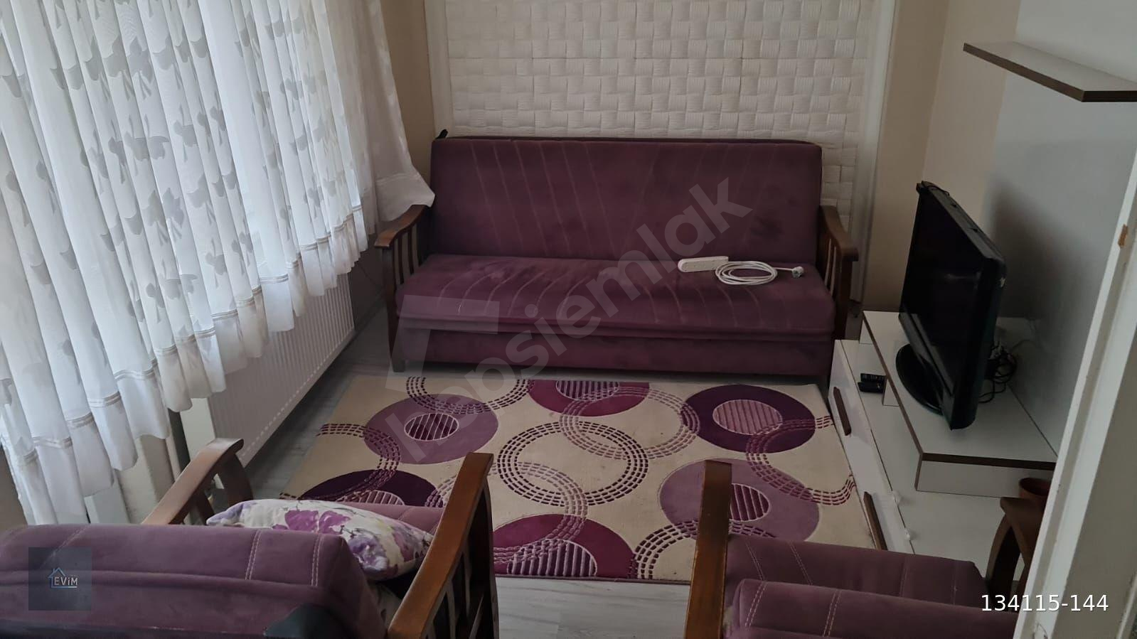 Evim Gayrimenkul' den1+1 kiralık daire