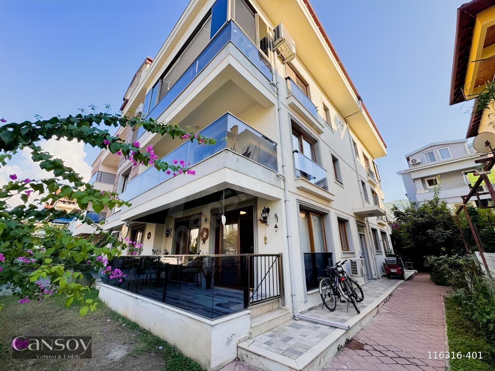 FETHİYE TUZLA MAH. DENİZE 50m BAHÇE KATI 2+1 SATILIK DAİRE