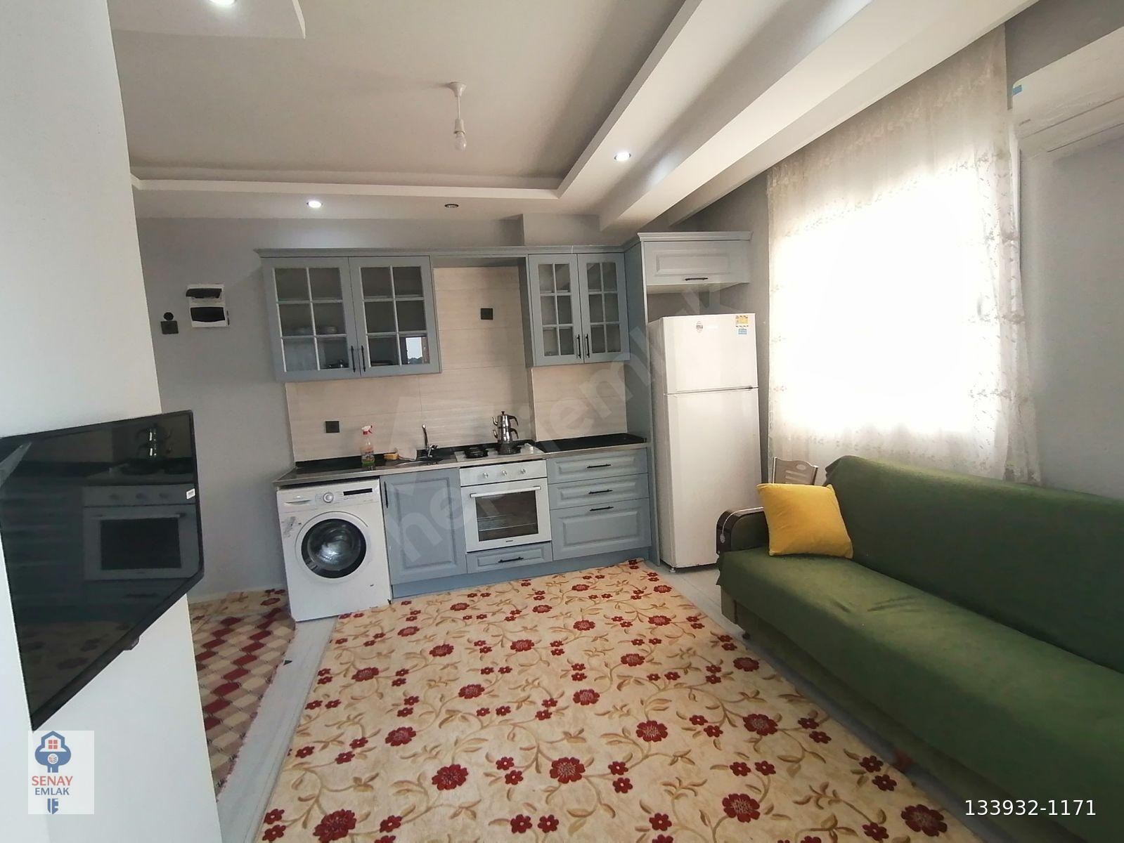 ADANA SARIÇAM ERGUVAN CADDESİNDE HASARSIZ İSKANLI ULAŞIM SORUNU OLMAYAN FULL EŞYALI 1+1 DAİRE