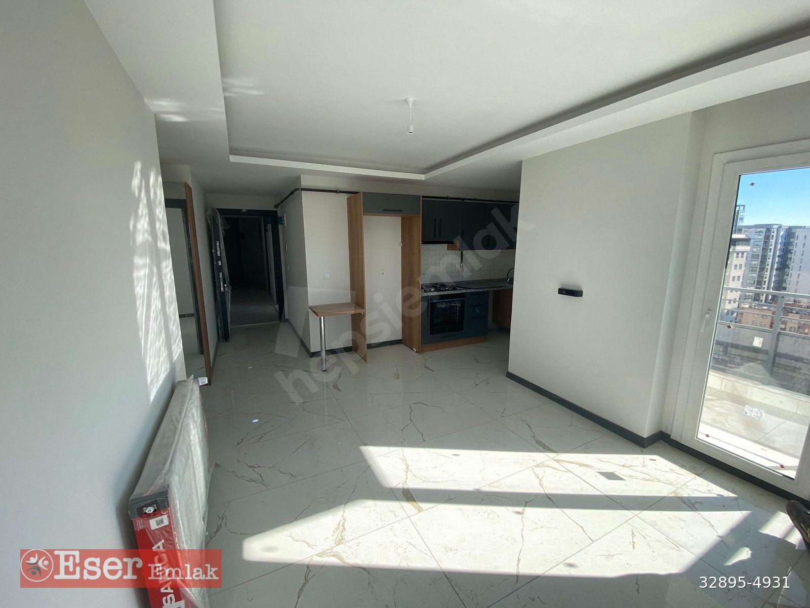 ESER'DEN BARAJYOLUNDA SİTE İÇİ SIFIR BİNADA 1+1 KİRALIK DAİRE
