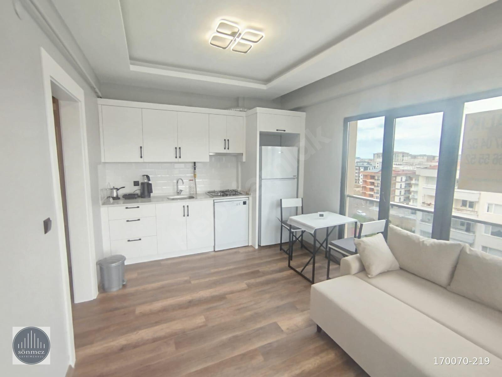 SÖNMEZ'DEN CUMHURİYET MH.DELTAHOME SİT. SIFIR EŞYALI 1+1 KİRALIK