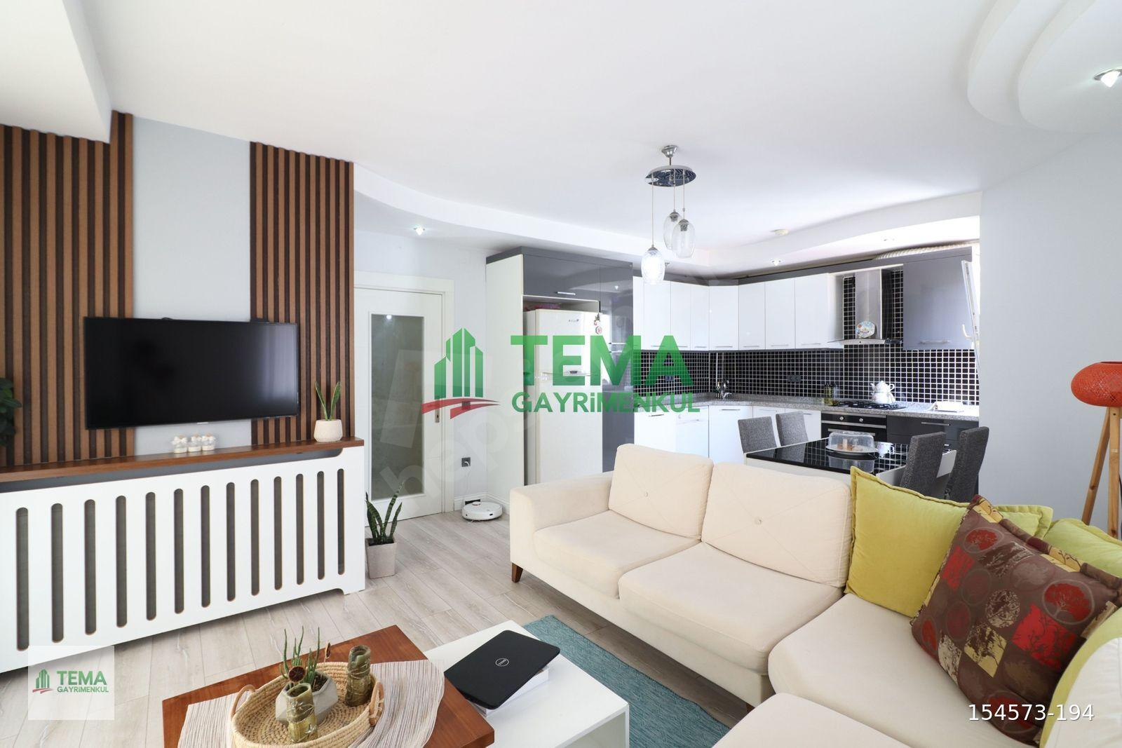 TEMA'dan SİTE İÇİ, KUYULUK YOLUNDA, MASRAFSIZ, AÇIK MUTFAK 3+1