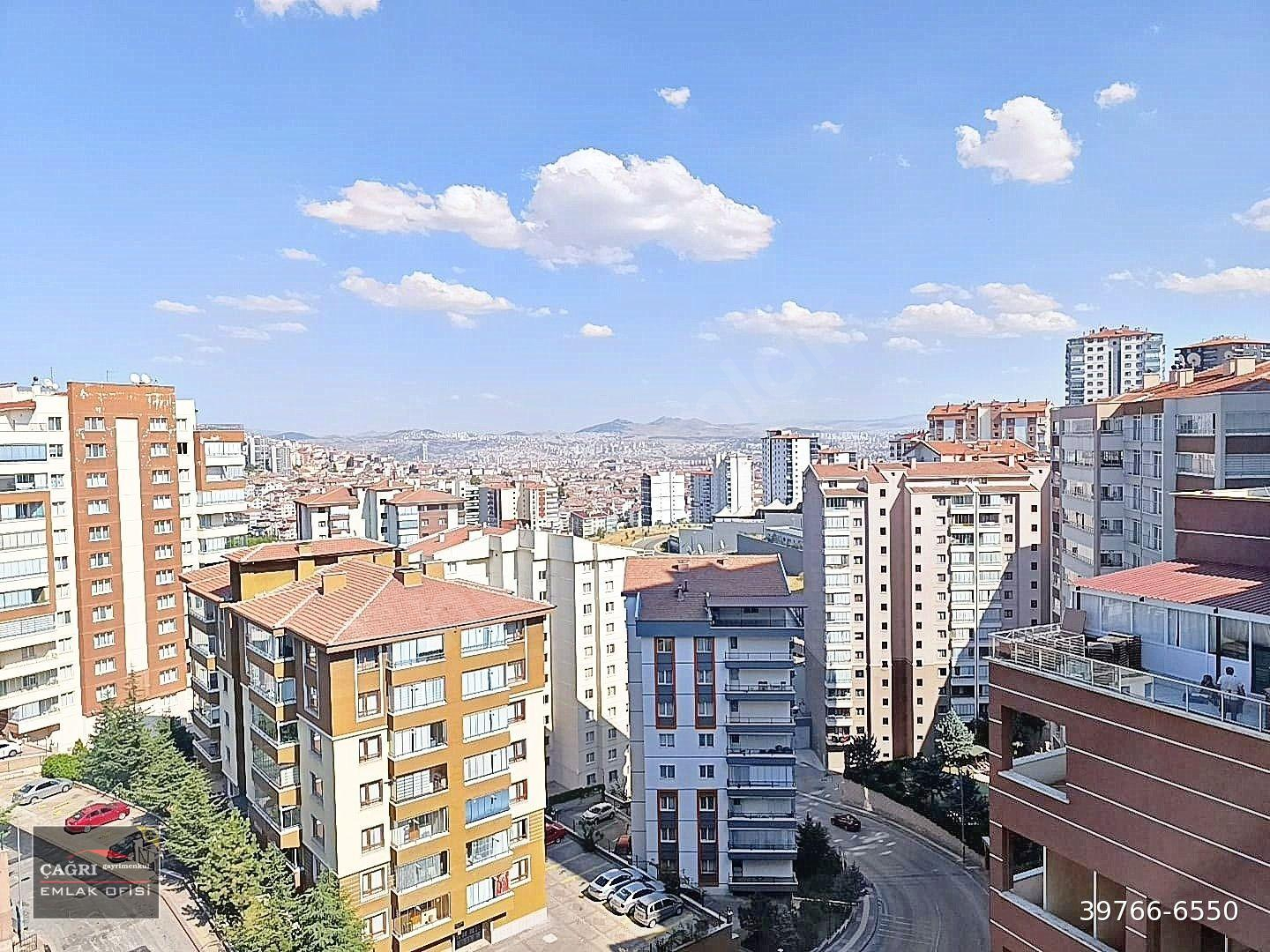 ÇAĞRI EMLAK *KREDİYE UYGUN* ANKARA MANZARALI ÇİFT BANYOLU 3+1