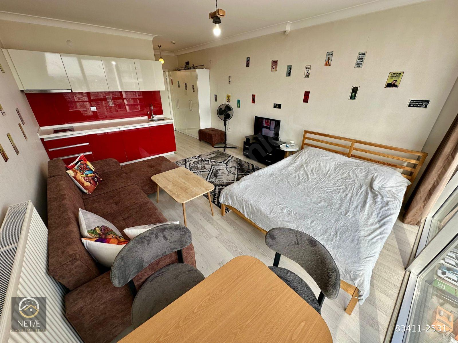 NET/E'DEN RELAX ERYAMAN 12.KATTA 1+0 EŞYALI KİRALIK DAİRE