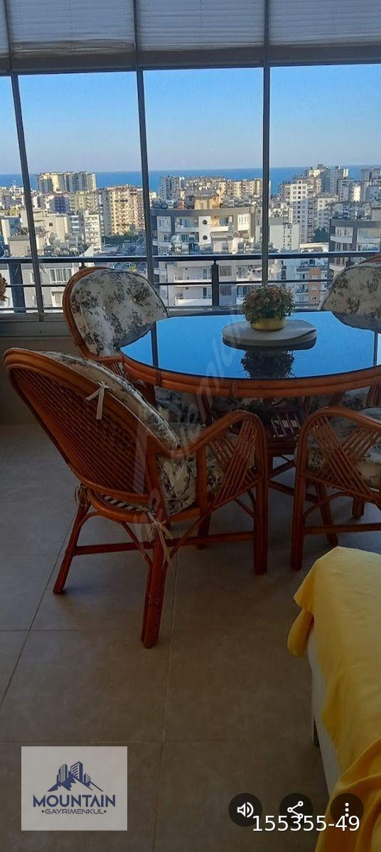 MEZİTLİ'DE DENİZ MANZARALI SATILIK GENİŞ 4+1 DAİRE