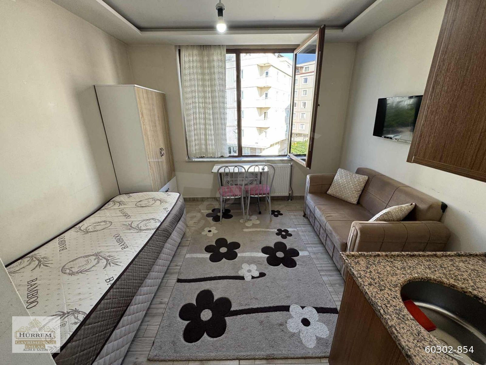 HÜRREM EMLAK tan YEDİTEPEDE KİRALIK 1+0 EŞYALI DAİRE