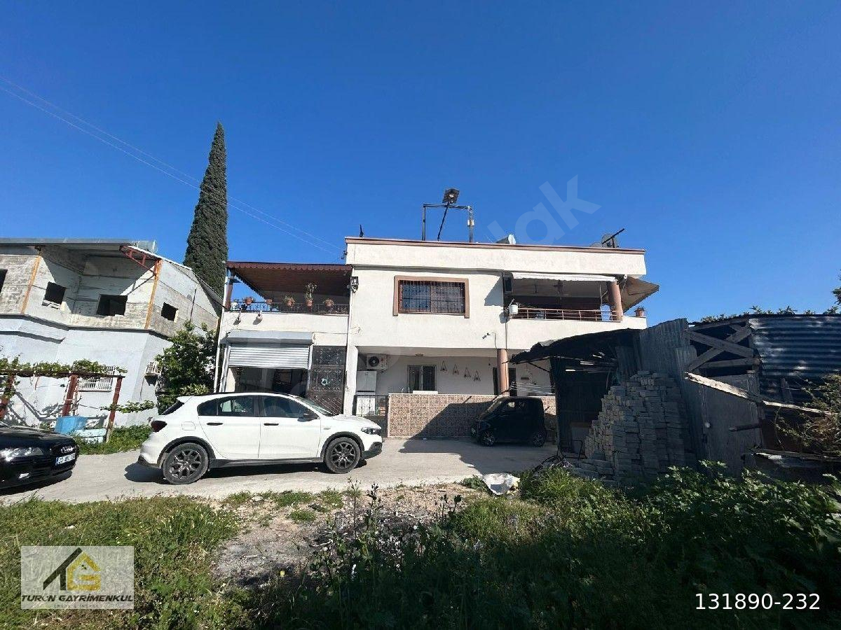 TURAN GAYRİMENKUL’DEN ARSA + BAHÇE İÇERİSİNDE 2 KATLI MÜSTAKİL DAİRE