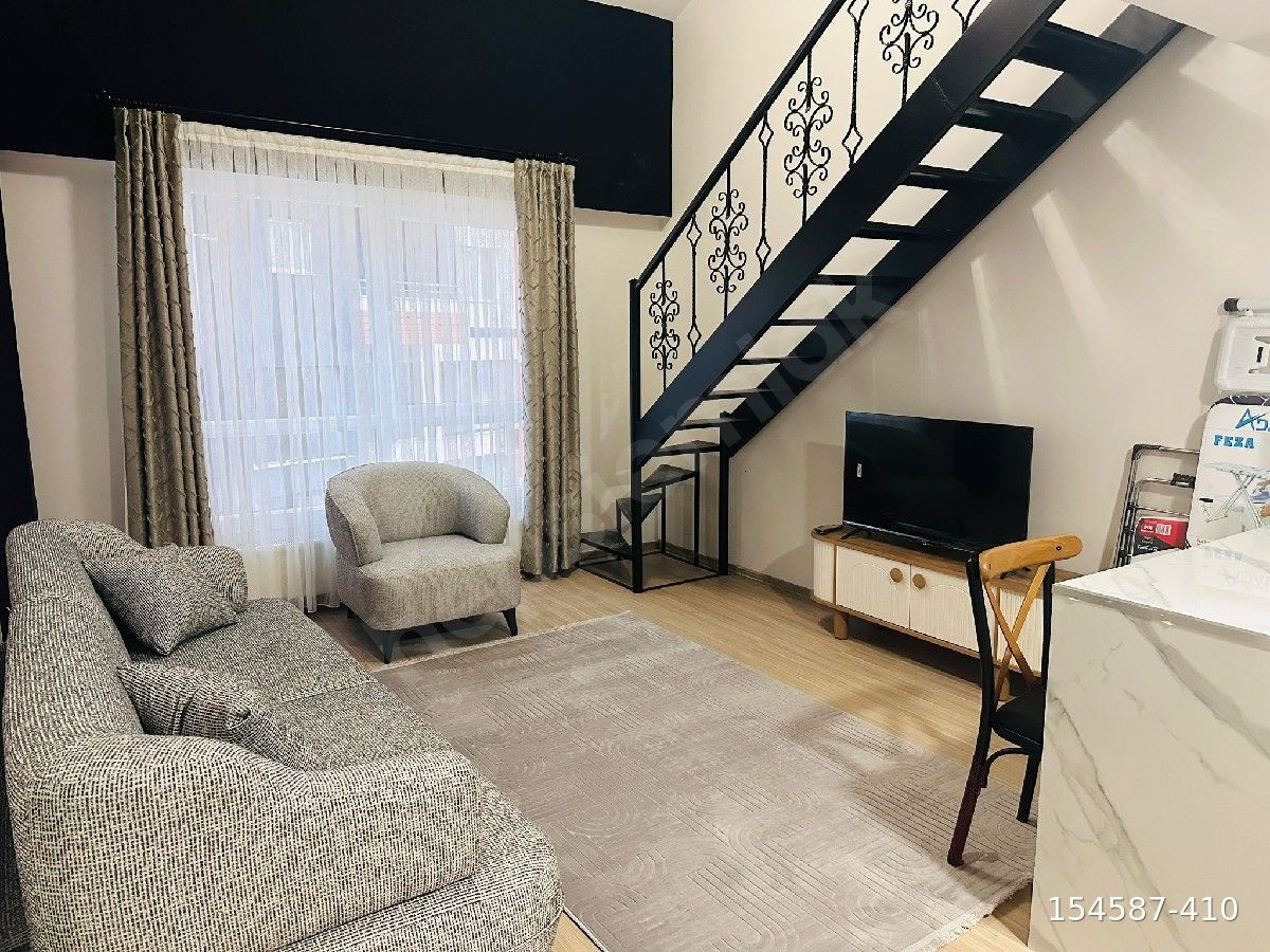 Papatya caddesinde 1+1 full eşyalı kiralık daire