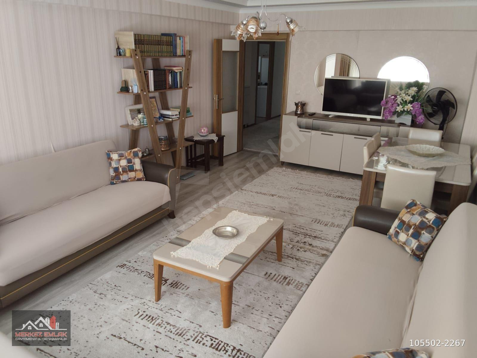 GÜLVEREN MAH 3+1 KAT 3 İÇİ YAPILI 130M2 2 BANYO 9 YILLIK İSLANLI