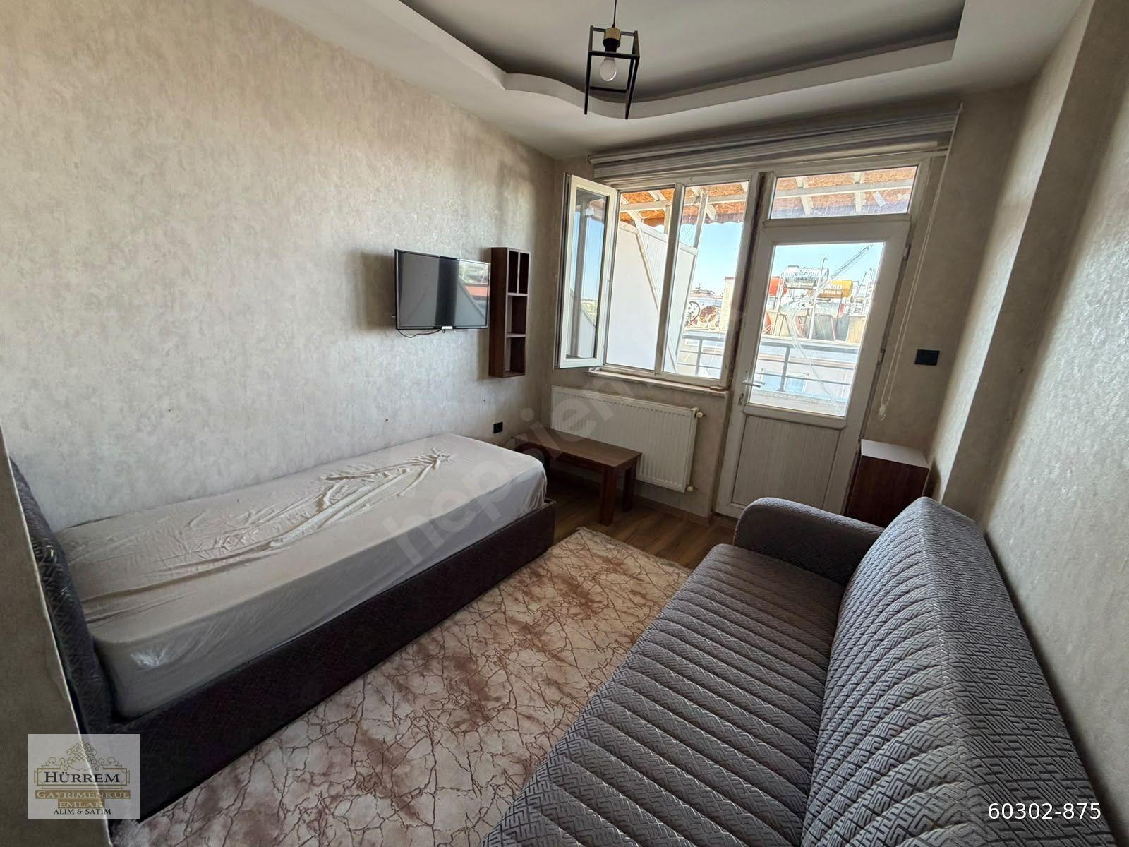 HÜRREM EMLAK tan YEDİTEPEDE KİRALIK GENİŞ 1+0 EŞYALI DAİRE