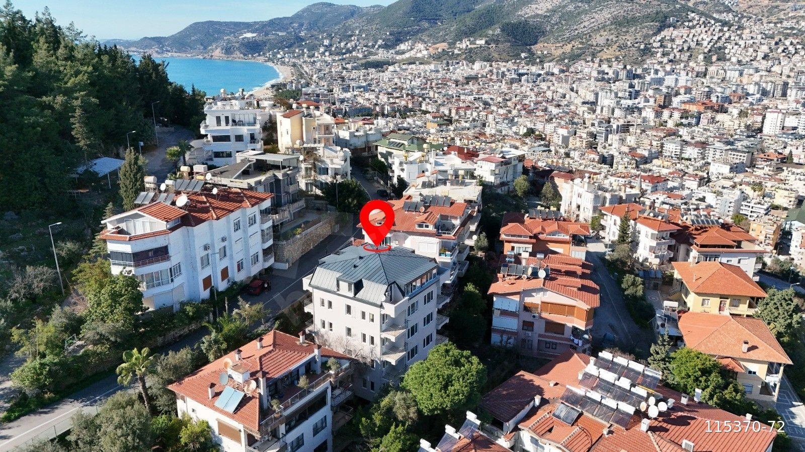 KALEDE ŞEHİR & DENİZ MANZARALI TADİLATLI 2+1 AYRI MUTFAK