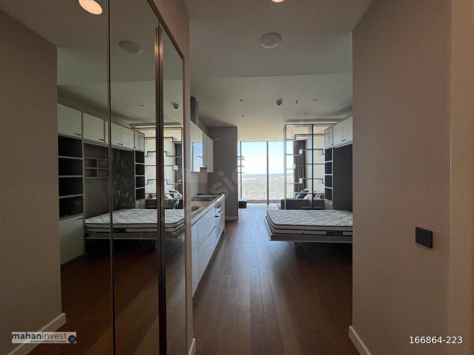 SKYLAND VADİSTANBUL ORMAN CEPHE EŞYALI LÜKS 1+0 DAİRE