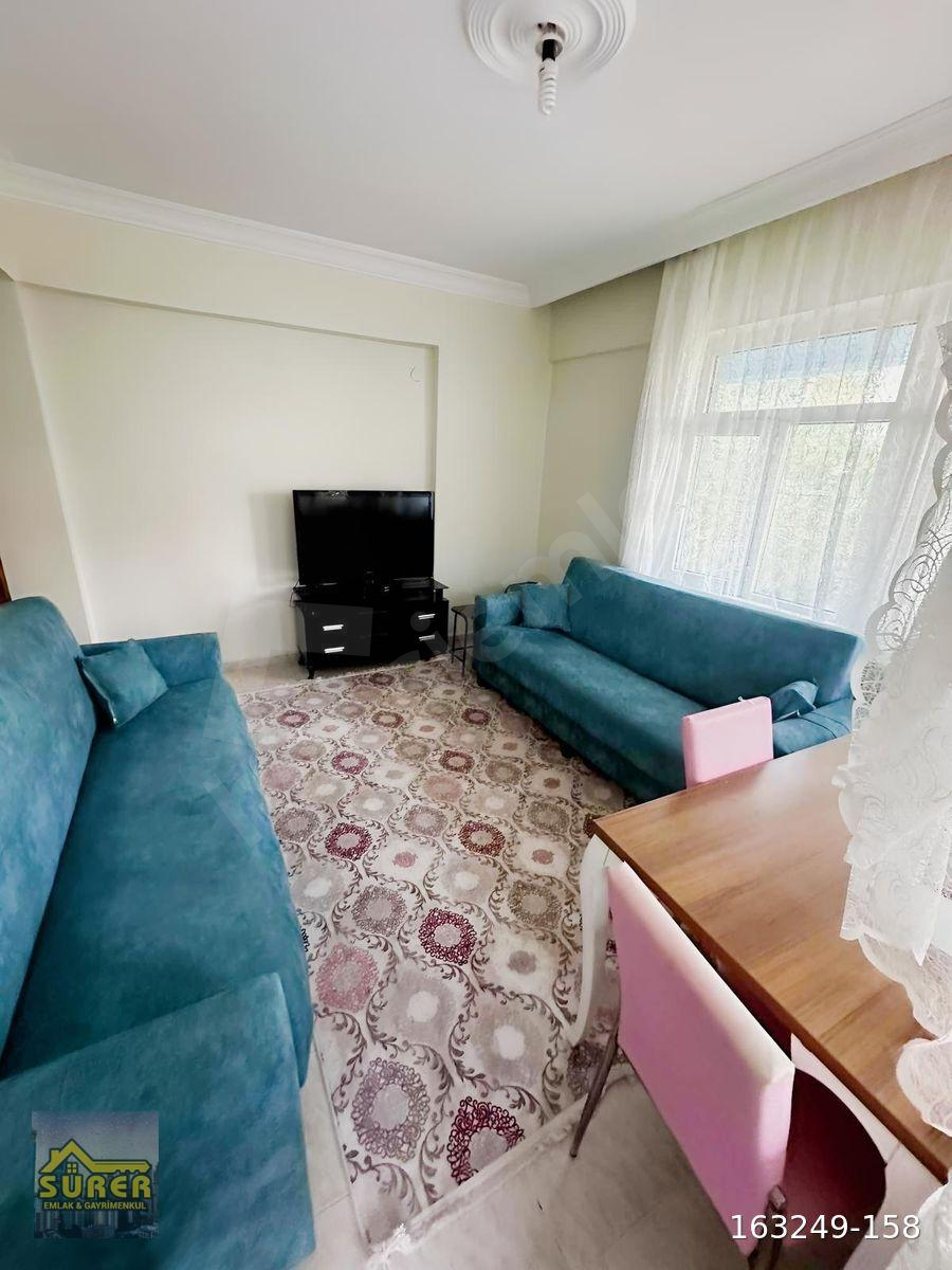 SÜRER EMLAK`TAN KİRALIK FUL EŞYALI 2+1 DAİRE`MİZ SİTEDE KALMAKTA