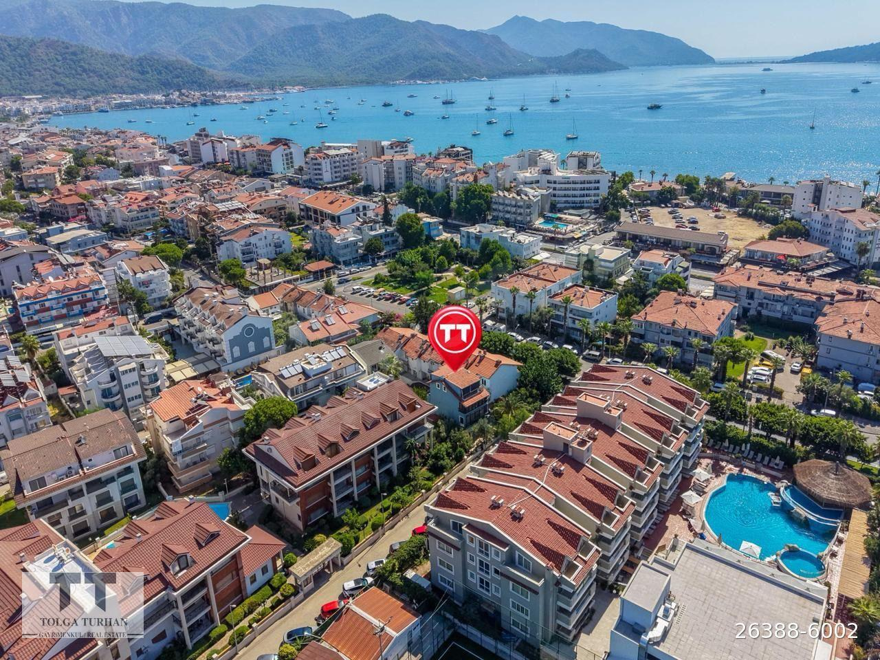 TT EMLAKTAN MARMARİS HATİPİRİMİ DE HARİKA KONUMDA MASRAFSIZ SATILIK TEK TAPU DA 2 DAİRE