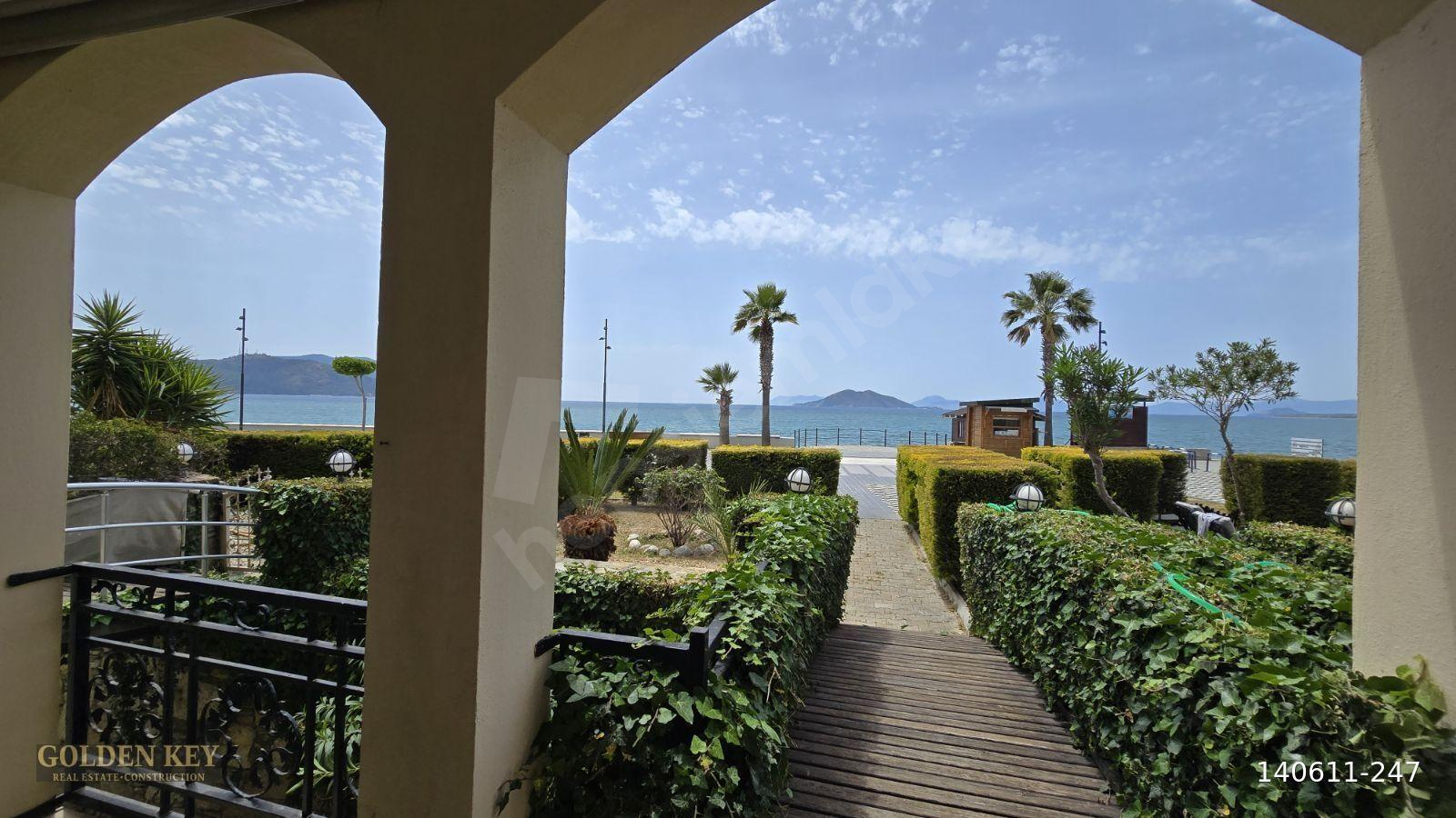 Çalış'ta Full Eşyalı 3+1 Kiralık | Plaja Sıfır | Aylık Ödeme