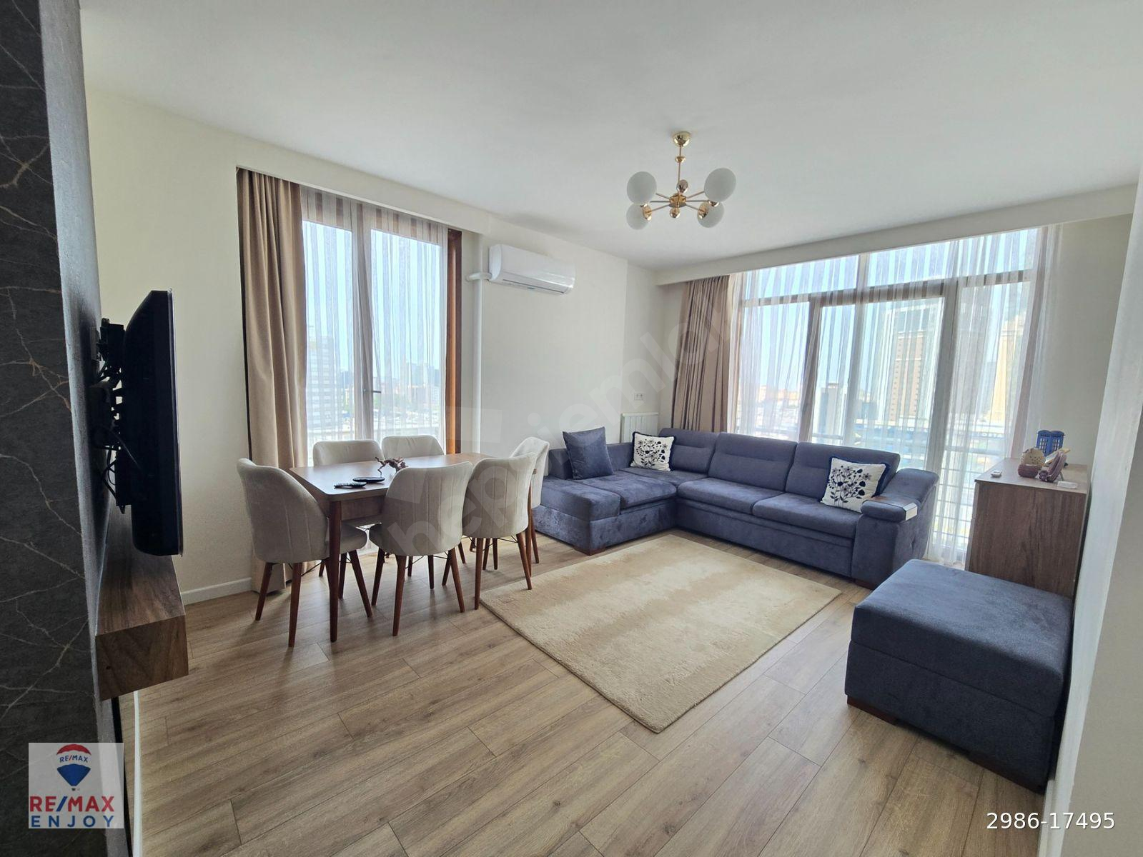 REMAX'dan Ataşehir'de7/24 Güvenlikli HAVUZLU FULL EŞYALI 2+1 DAİRE