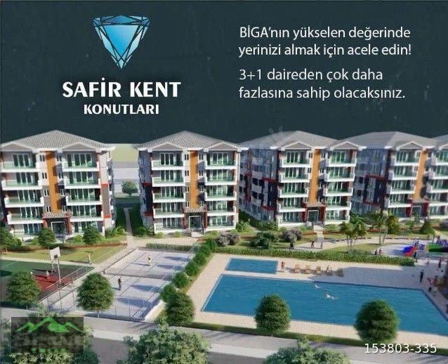BİGA YÜKSELEN DEĞER - SAFİR KENT KONUTLARI​ - 3 + 1 LÜKS SATILIK DAİRELER