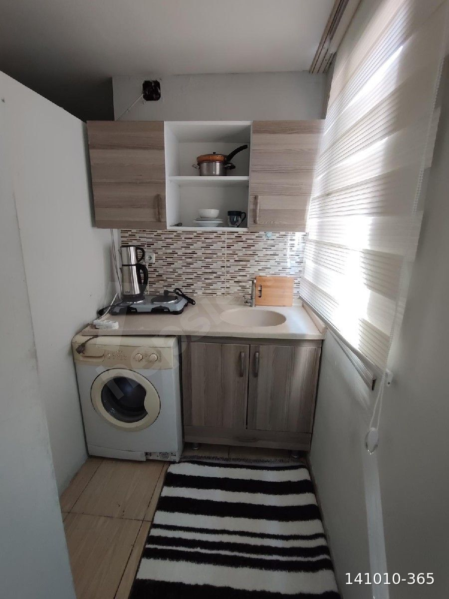 TELLİDERE MAHALLESİ'NDE 1+1 CADDE ÜZERİNDE EŞYALI KİRALIK DAİRE