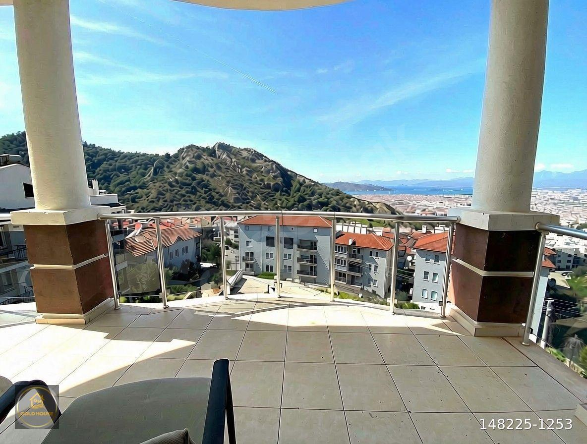 GoldHouse dan Satılık Daire Fethiye de Full Deniz Manzaralı Geniş 2+1