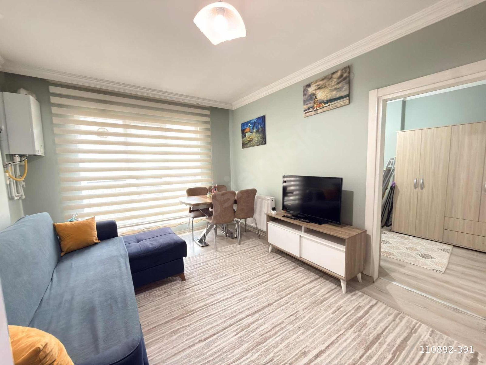 İKİNİSAN GÖLBAŞINDA MEMURA KİRALIK 1+1 EŞYALI DAİRE
