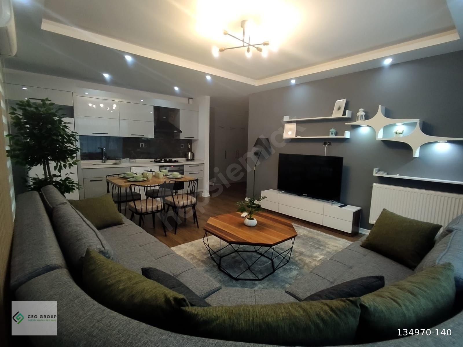 TURVİLLA'DAN KONYAALTI HURMA CASA GRANDE'DE 2+1 SATILIK DAİRE