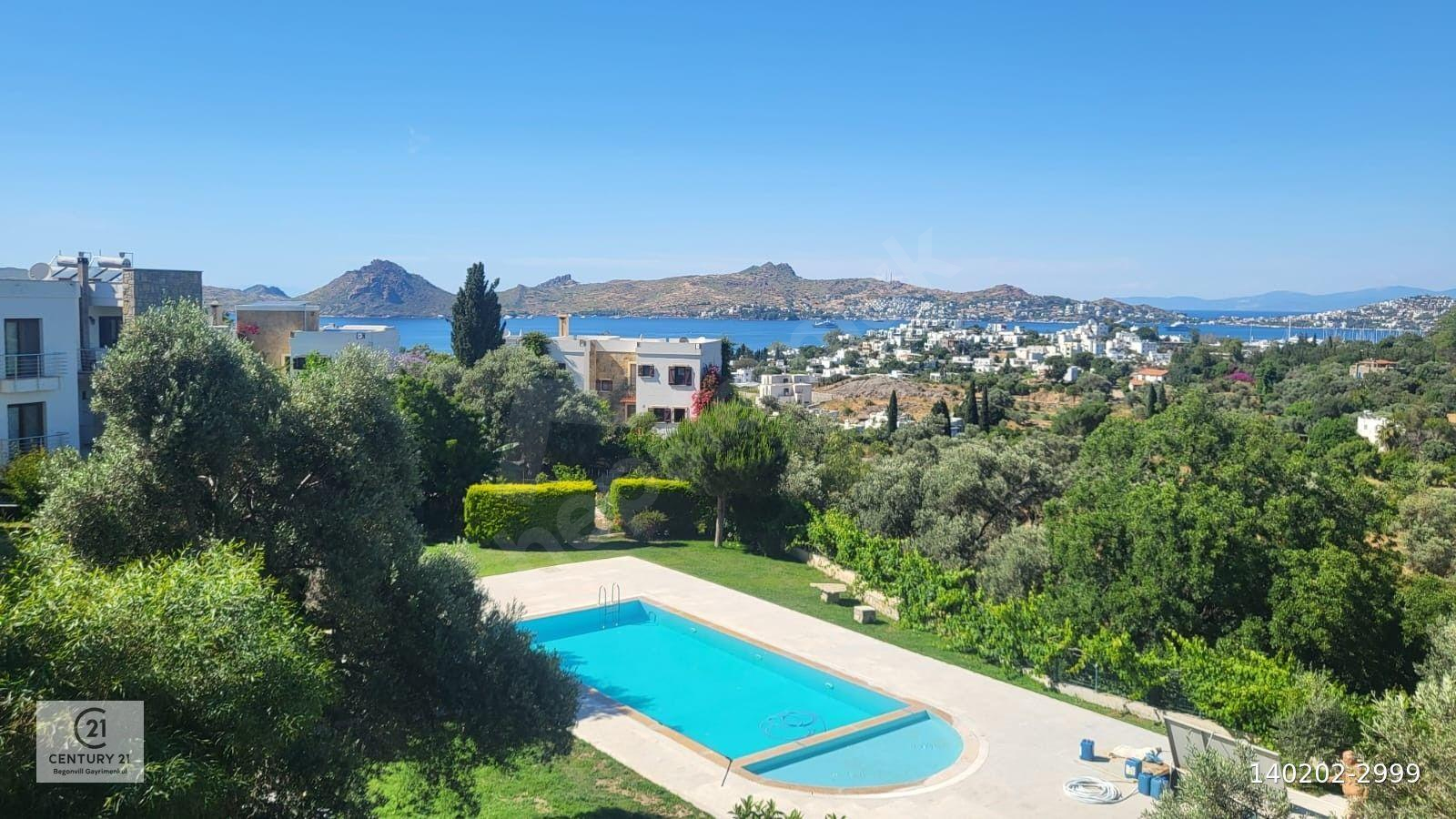 Bodrum Yalıkavak Deniz Havuz Manzaralı Eşyalı 2+1 Ebeveyn Banyolu Kiralık Daire