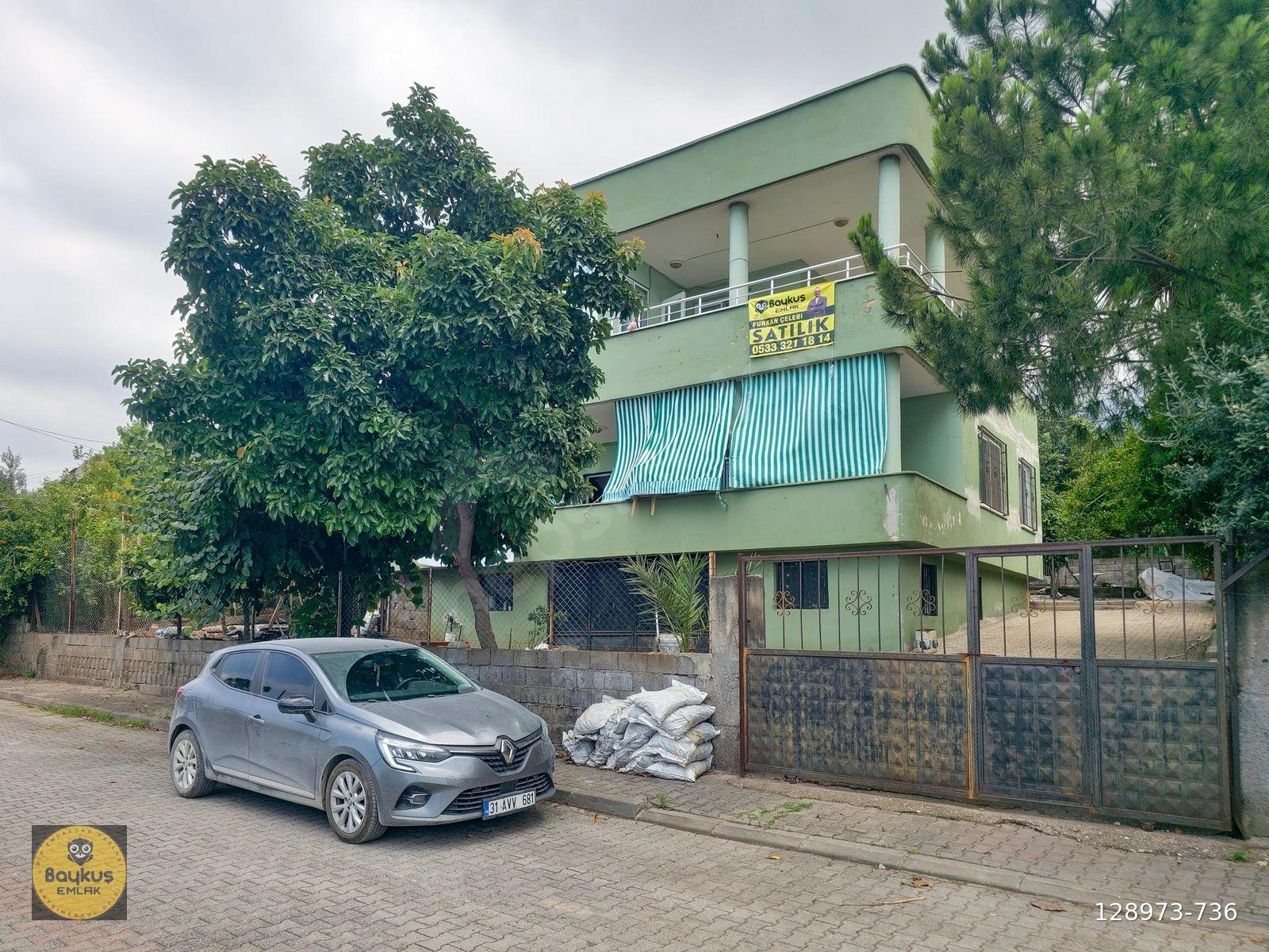 BAYKUŞ EMLAKTAN RUHSATLI VE BAHÇELİ SATILIK MÜSTAKİL DAİRE