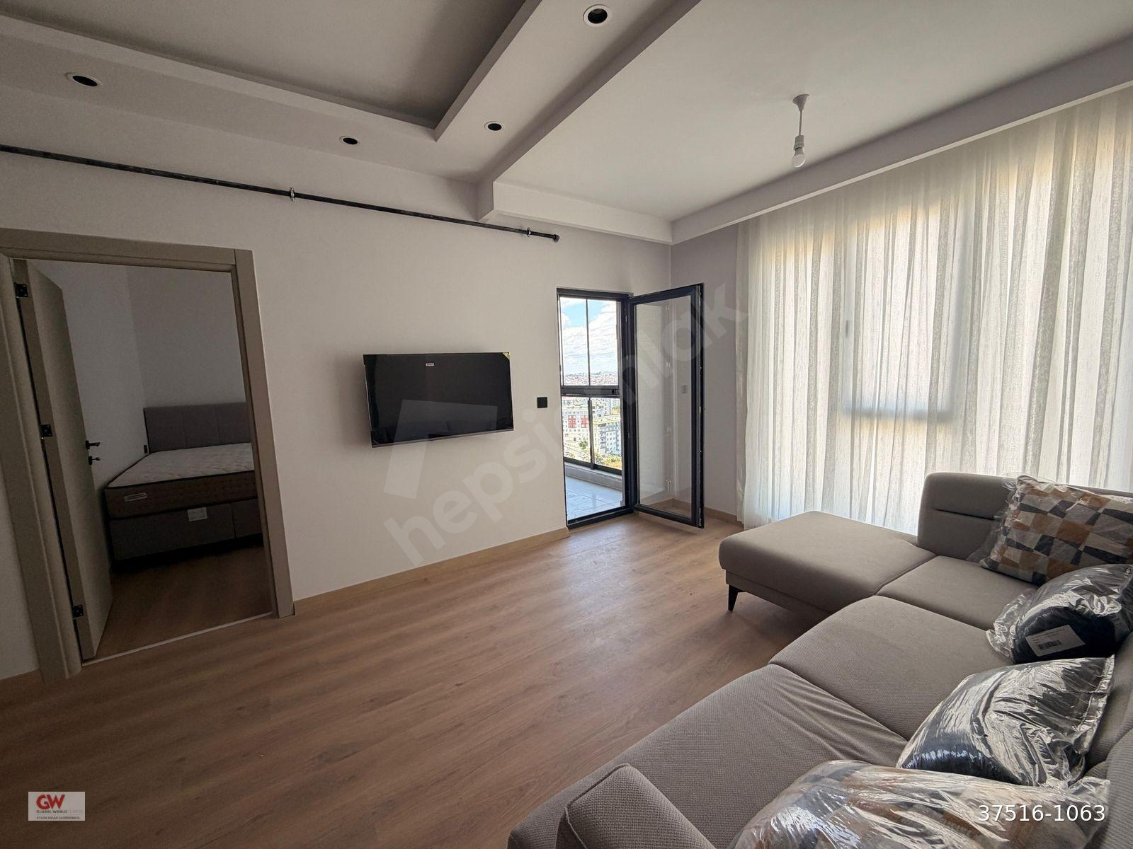 ÇERKEZKÖY'DE SİTE BÖLGESİNDE 1+1 SIFIR FUL EŞYALI SATILIK DAİRE