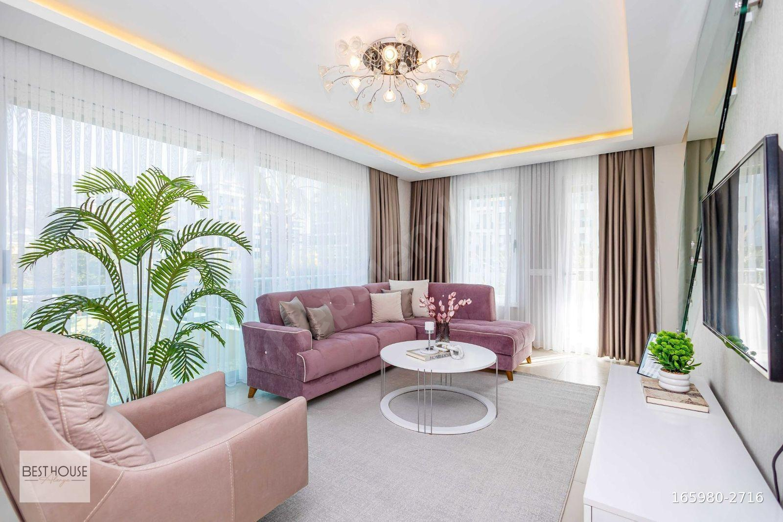 DENİZE SIFIR 2+1 SATILIK MUHTEŞEM BAHÇELİ DAİRE RÜYA GİBİ