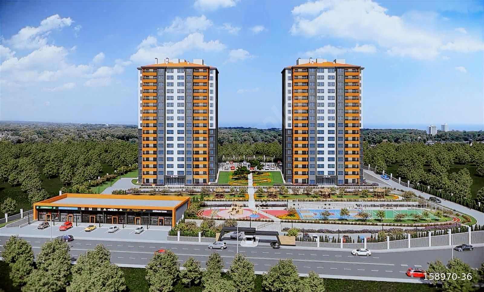 PARADİSE GÖKSU SİTESİN'DE KİRALIK 4+1 DAİRE