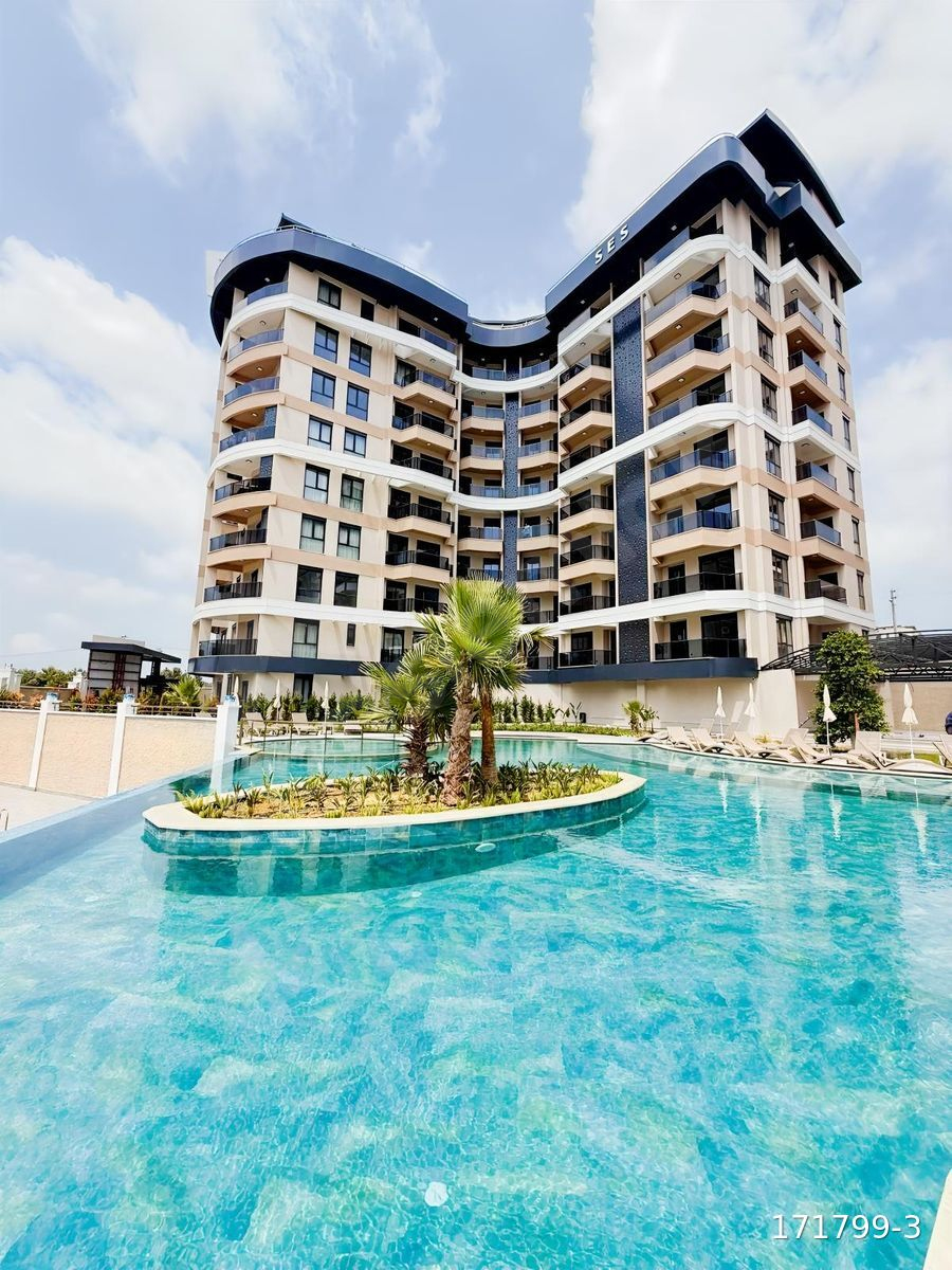 ALANYA PAYALLAR SATILIK 1+1 EŞYALI LÜKS OTEL KONSEPTİ DAİRE