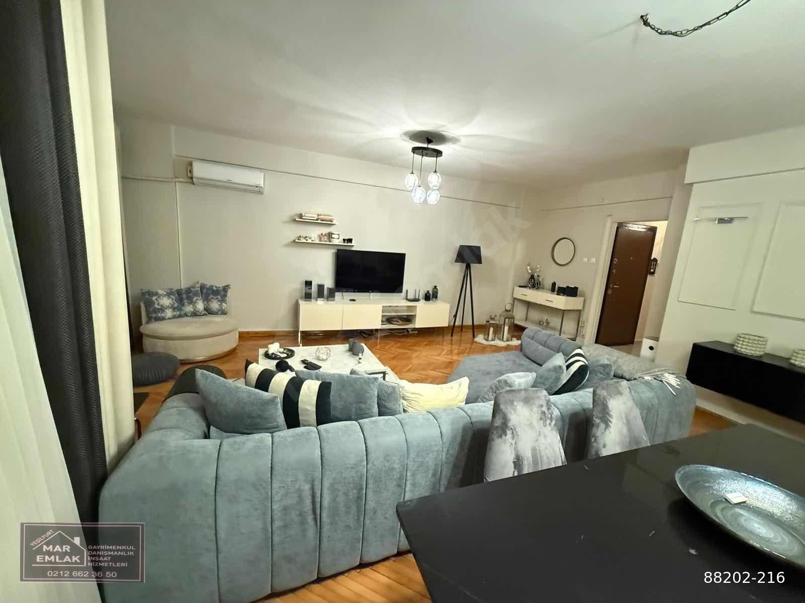 MAR EMLAK'TAN BAKIRKÖY CEVİZLİK MAH. 120 M2 3+1 MASRAFSIZ 1.KAT