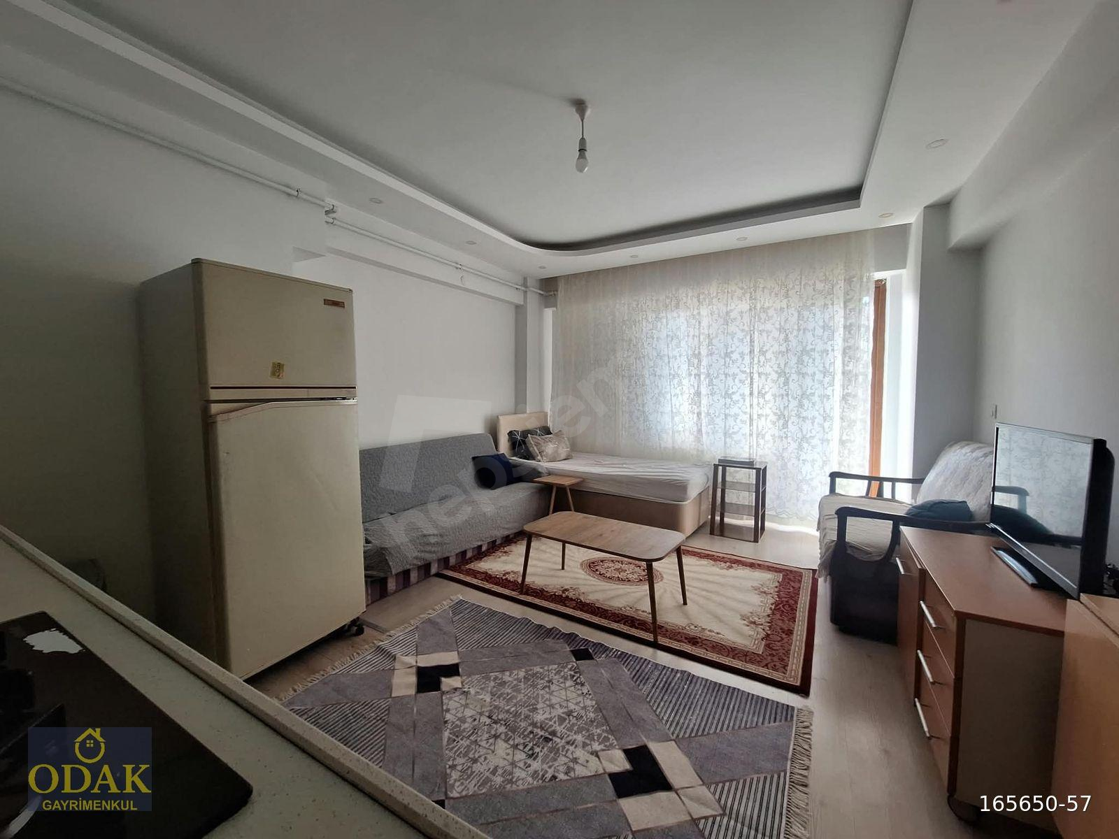 ODAK'TAN TEMEL CİTY'DE KİRALIK 1+1 EŞYALI DAİRE