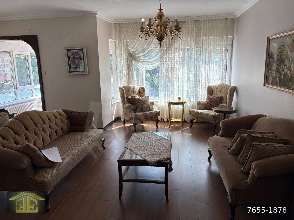 EGEMENDEN MALTEPE DE ANITKABİR VE ÖRDEKLİ PARK KARŞISINDA FULL EŞYALI-KOMBİLİ ARA KAT 4+1 ÖN CEPHE..