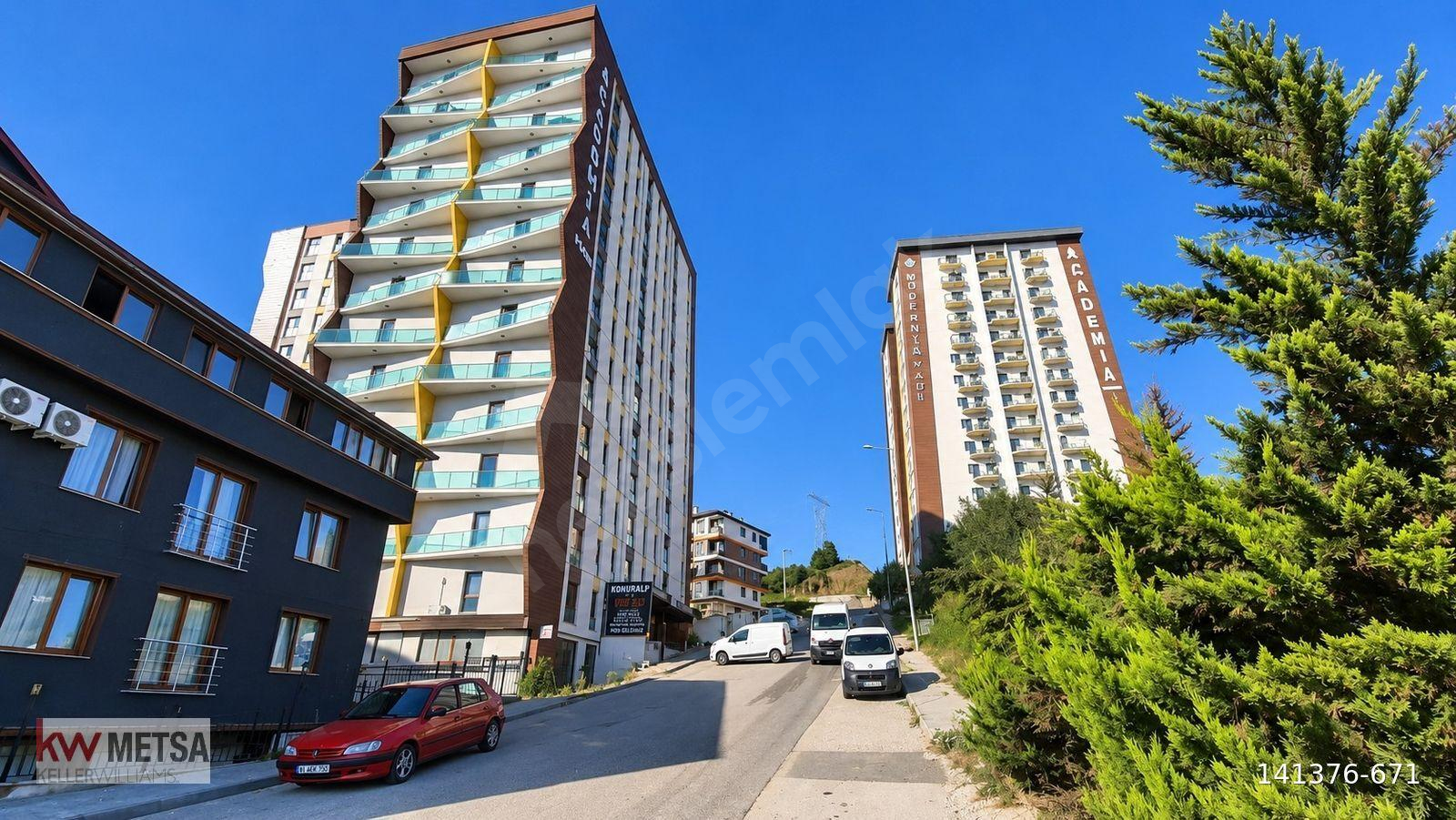 KW METSA'DAN ACADEMİA TOWER KİRALIK EŞYALI 2+1 DAİRE