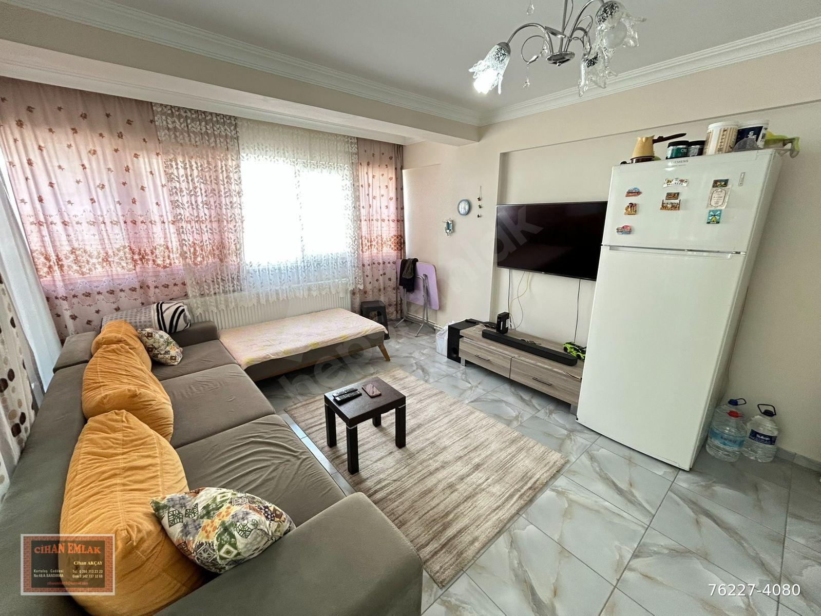 CİHAN EMLAKTAN KİRALIK HACI YUSUFTA EŞYALI 1+1 DENİZ MANZARALI DAİRE