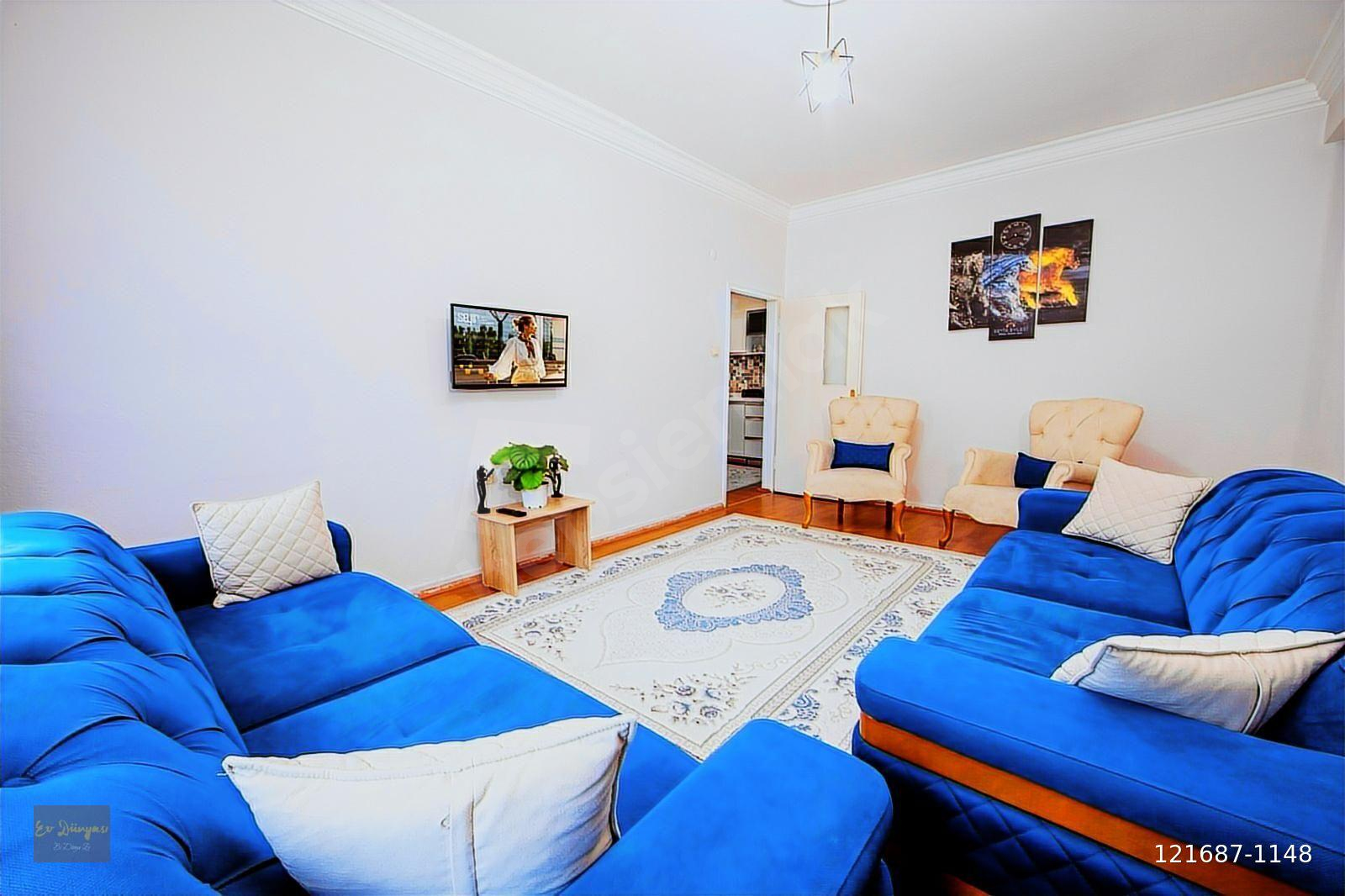 EV DÜNYASINDAN./.ŞEHİR MERKEZİ DÜVENÖNÜNDE LÜKS EŞYALI 1+1 DAİRE