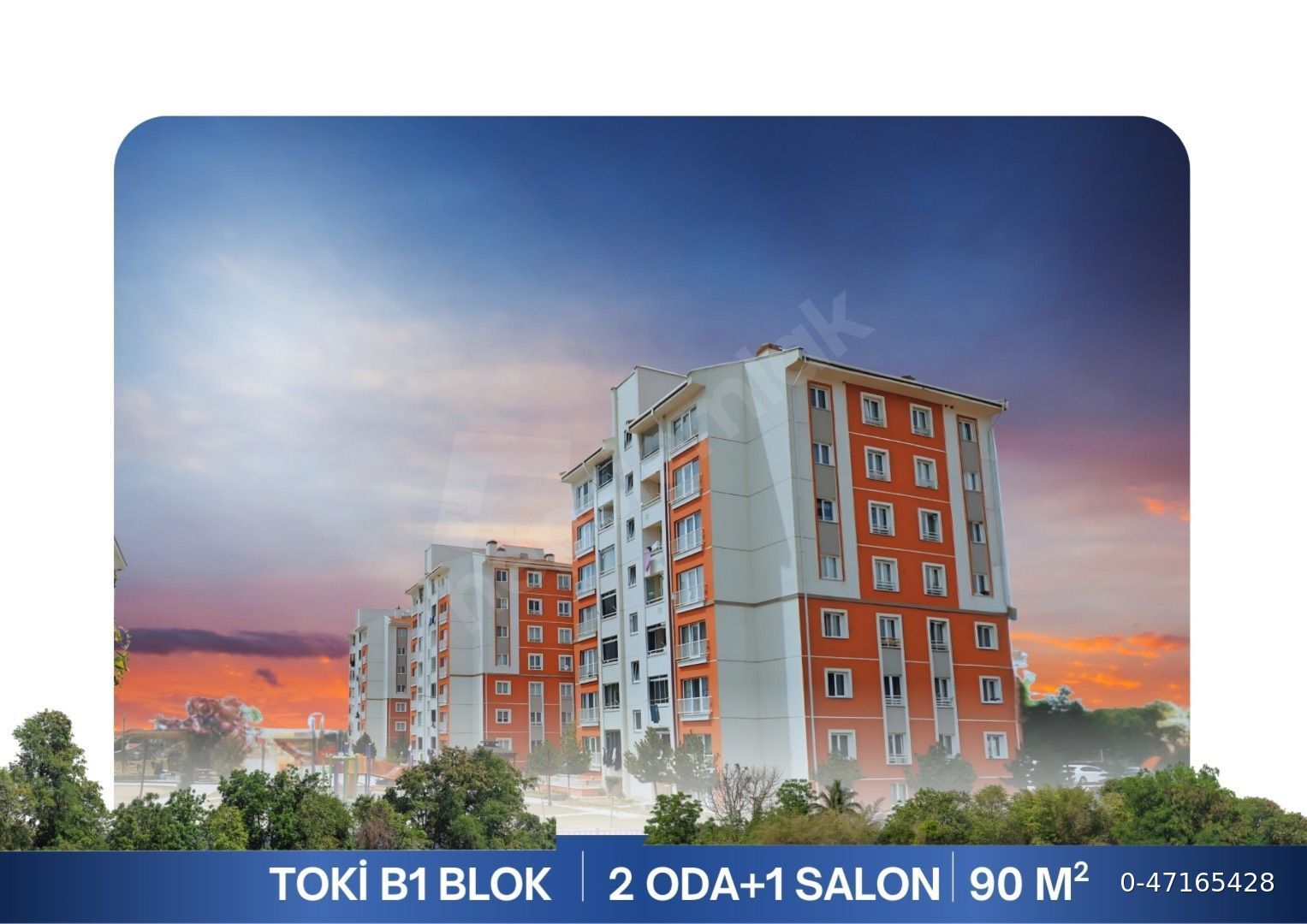 Satılık, Toki 2+1 6.Kat Güney Cephe Doğalgazlı Daire Favorilerime Ekle Yazdır