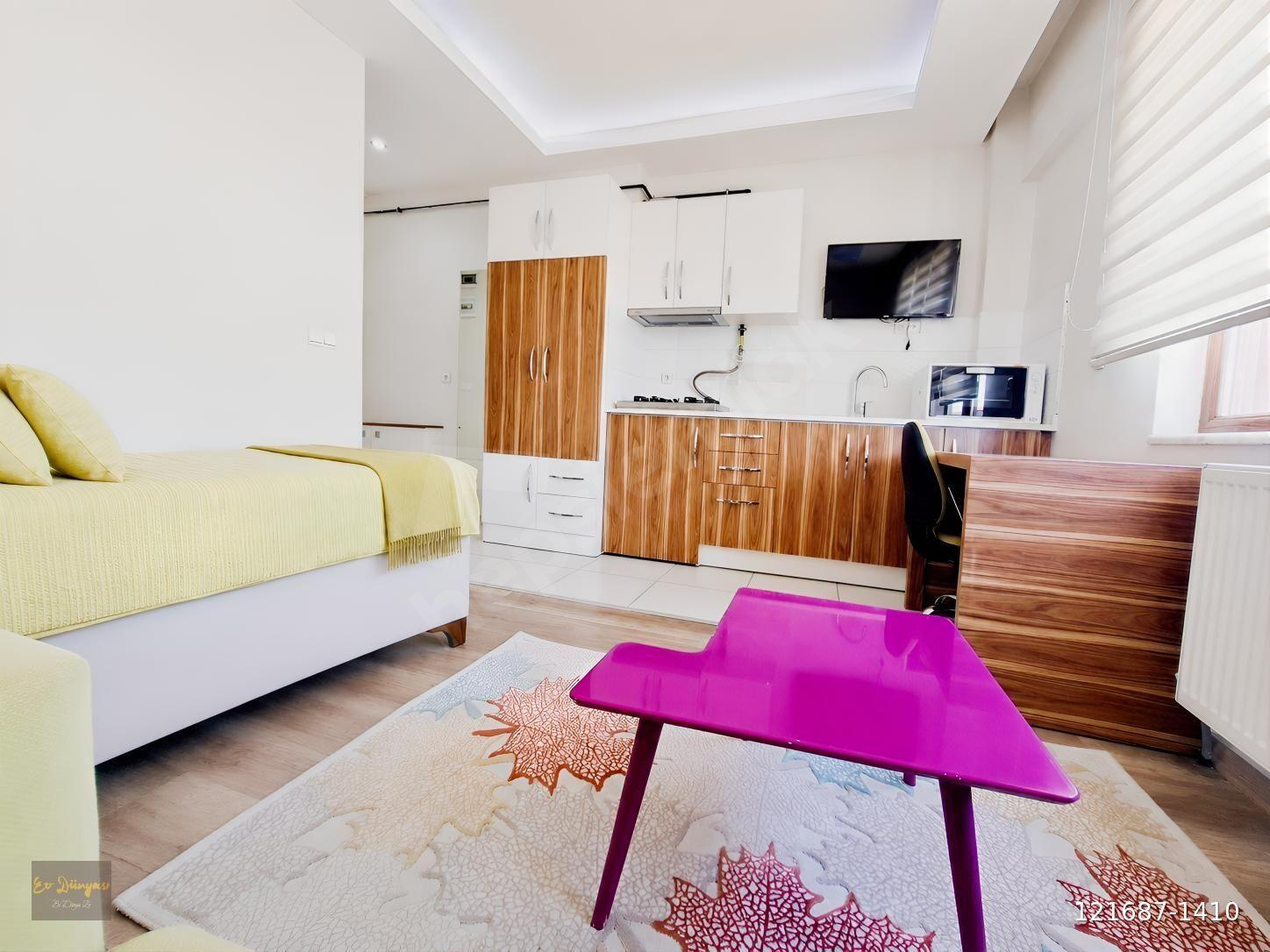 Talas'ta Tramvay Yakını Lüks Eşyalı 1+0 Stüdyo Kiralık Daire