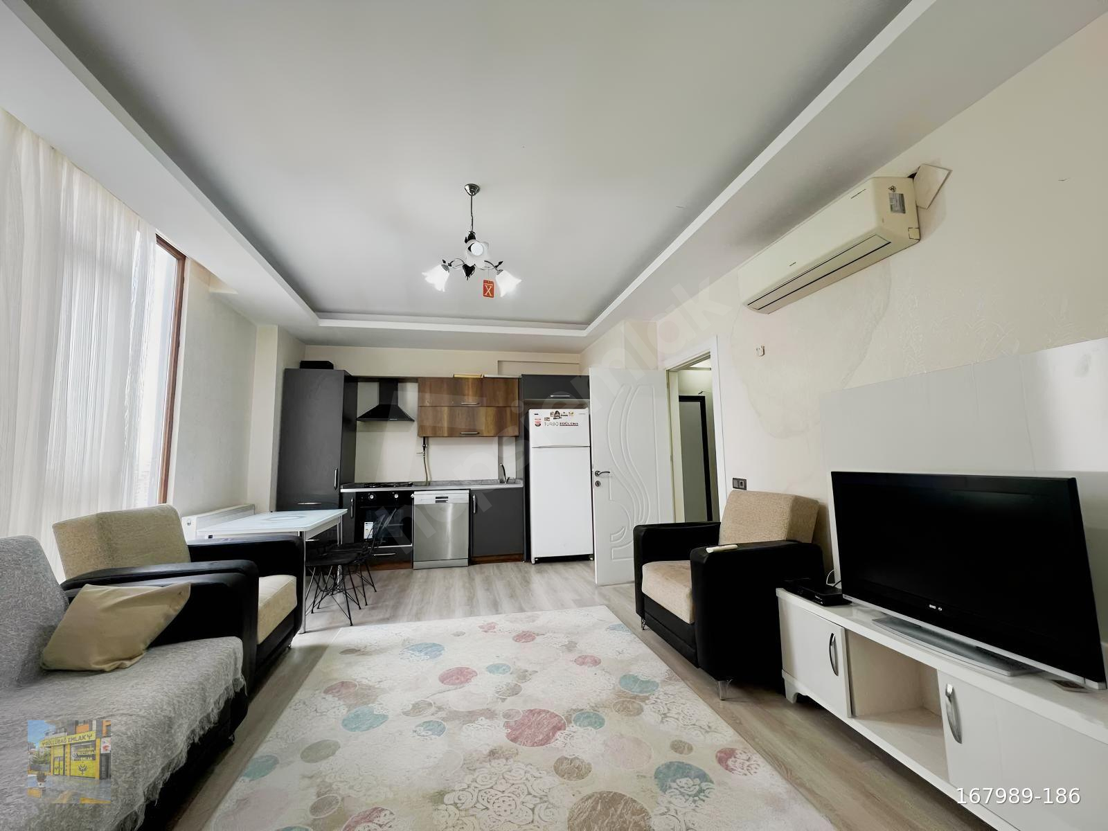 KARAKÖPRÜ BATIKENTTE EŞYALI 1+1 KİRALIK DAİRE