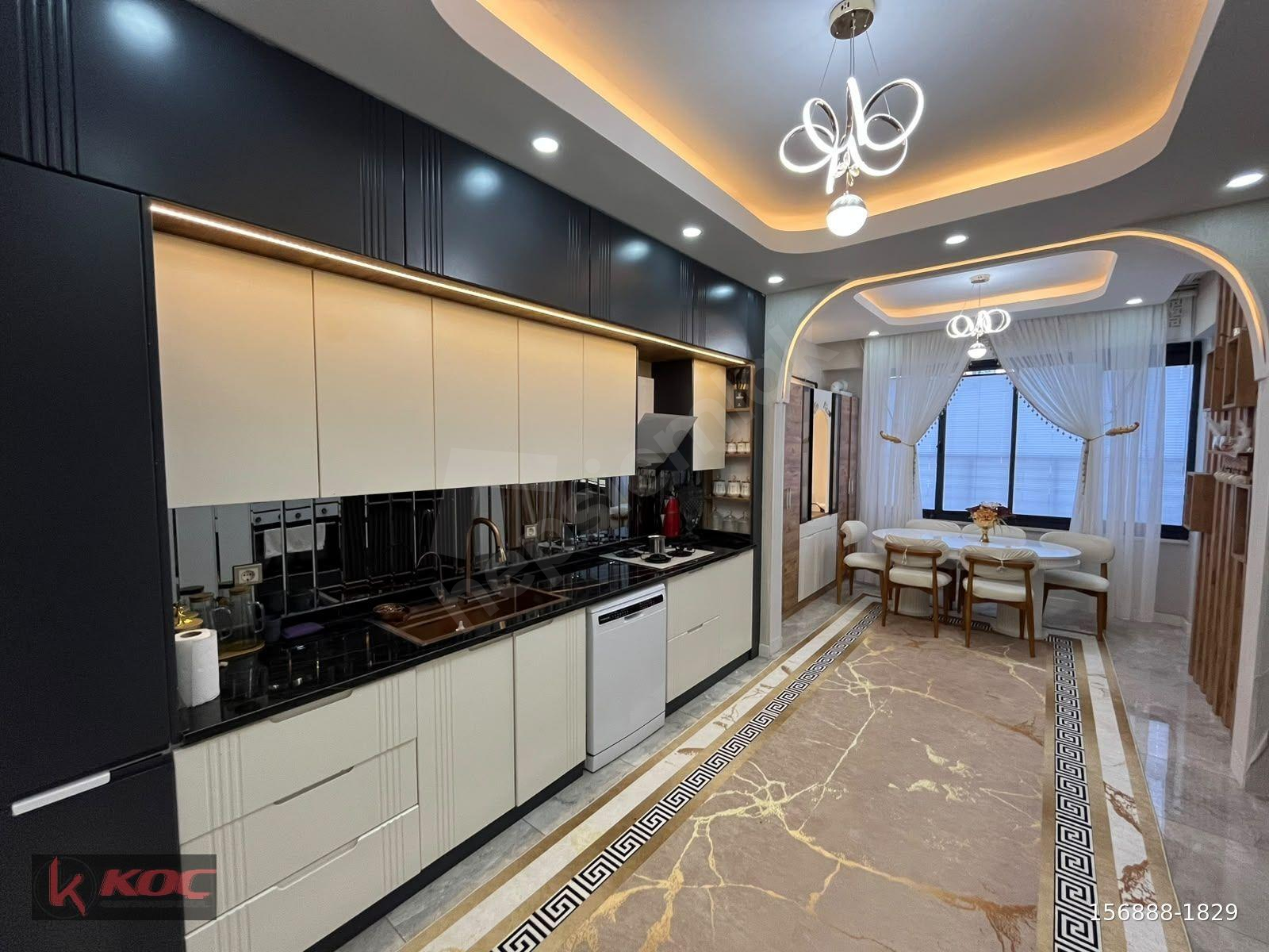 FISTIKLIK'TA ARAKAT YERDEN ISITMA GENİŞ OTURUM U.LÜX 3.5+1 DAİRE