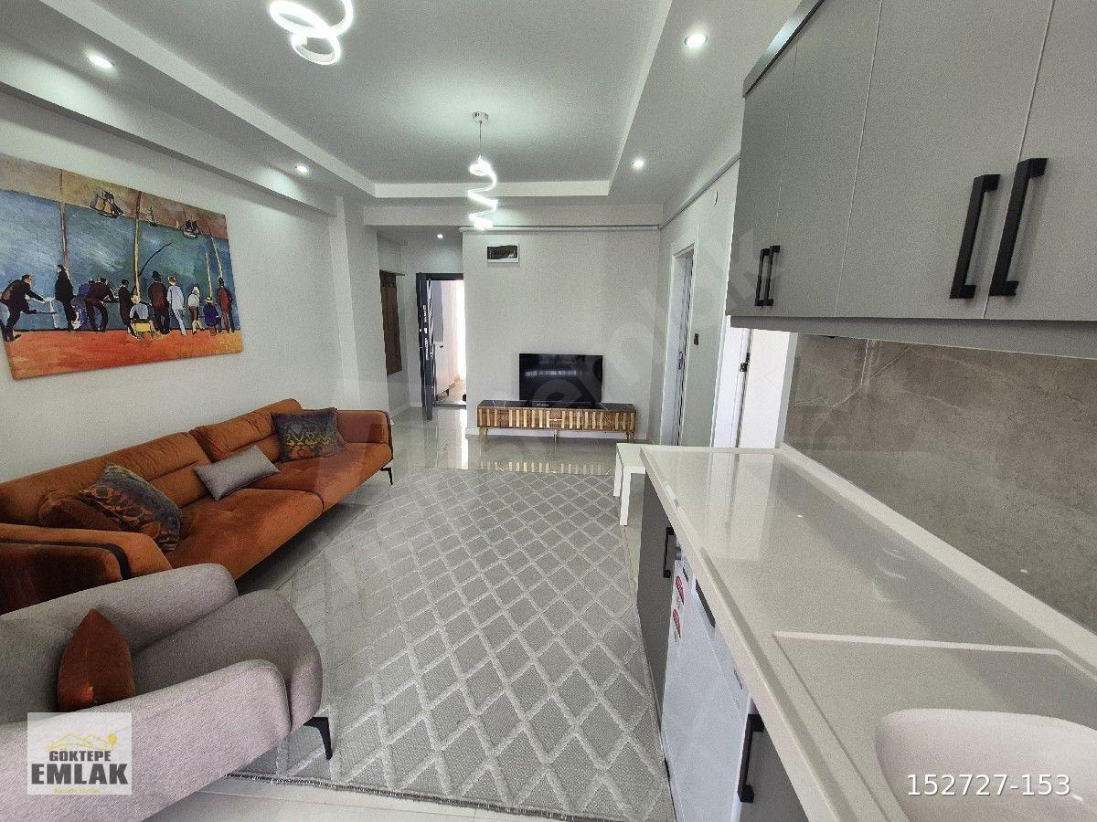 GÖKTEPE EMLAK BURHANİYE BAHÇELİEVLER DE DOĞALGAZLI FULL EŞYALI SIFIR 1+1 DAİRE